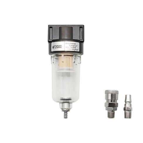 AF2000 1/4 air Source Processor Copper Filter air Pump Filter Oil-Water Separator Pneumatic Components air Compressor(PC 8mm Fitting) in Saudi Arabia