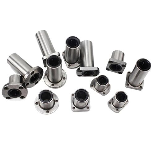 2pcs Round Flange Linear Motion Bearings LMF6 8 10 12 13 16 20 25 30 35 40 50 60 UU(LMF10UU 10x19x29) in Saudi Arabia