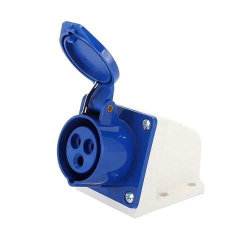 Industrial Exposed Socket LX-113-16A, LX-123-32A Three-core Power Socket Waterproof Aviation Socket(LX-123-32A) in Saudi Arabia