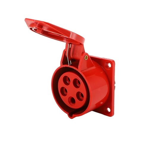 Five-Hole Concealed Socket LX-315-16A, LX-325-32A Waterproof Industrial Installation Socket Aviation Socket Power Socket(LX-325-32A) in Saudi Arabia