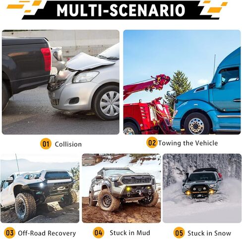خطافات سحب أمامية لـ Tacoma 2024 2025 2026/4Runner 2025-2026،/Ford F150 2009-2023، خطاف سحب 2 قطعة أحمر in Saudi Arabia
