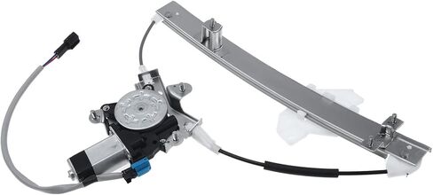 A-Premium Electric Power Window Regulator with Motor Compatible with Hyundai Elantra 1996-2000 Rear Left Driver Side 2 Pins Only in Saudi Arabia
