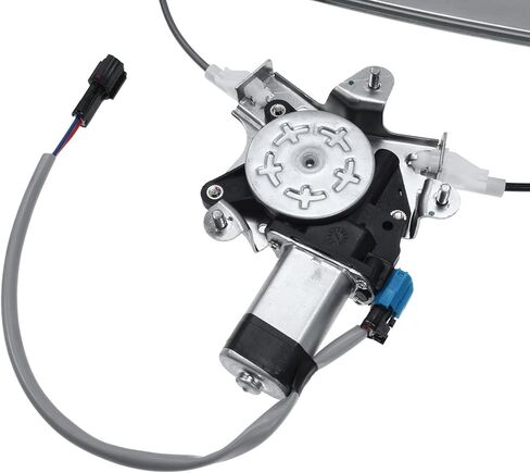A-Premium Electric Power Window Regulator with Motor Compatible with Hyundai Elantra 1996-2000 Rear Left Driver Side 2 Pins Only in Saudi Arabia