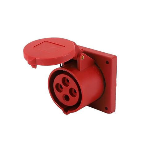 LX-314N-16A, LX-324N-32A Waterproof Industrial Concealed Socket Four-core Industrial Aviation Socket(LX-324N-32A) in Saudi Arabia