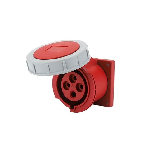 4-Hole IP67 Industrial Concealed Socket LX-3142-16A, LX-3242-32A Waterproof Socket Concealed Aviation Socket(LX-3142-16A) in Saudi Arabia