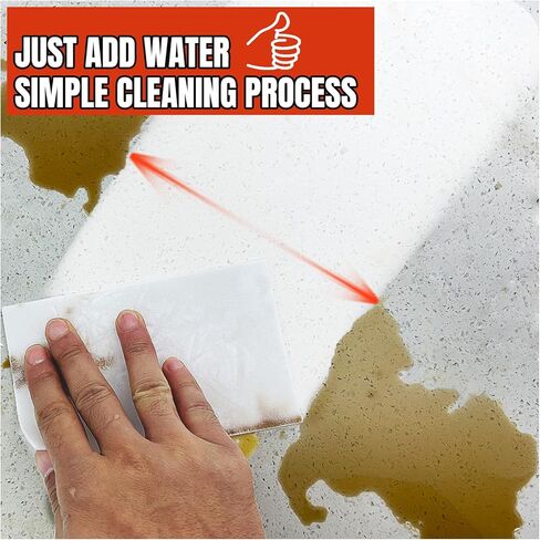 Magic Sponge Eraser Sheet, Portable White Melamine Sponge Sheets, Disposable Magic Cleaning Eraser Thin Wipes for Kitchen, Bathroom, Furniture, Sink, Shoe (Bulk 36 Pcs) in Saudi Arabia