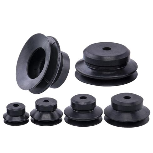 1pc PJG-4/6/8/10/15/20/25/30/35/40/50/60/70/80 Small Pneumatic Vacuum Suction Cup(PJG-10,Black) in Saudi Arabia