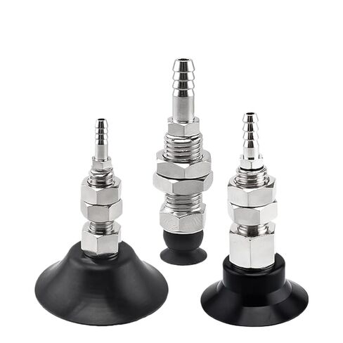 1pc PAF-5/6/8/10/20/25/30/35/40/50-N Single Layer NBR Industry Vacuum Suction Cups(PAF-10,White) in Saudi Arabia