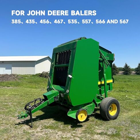 AE74652 مجموعة محامل المكبس السداسية مقاس 1-1/2 بوصة متوافقة مع John Deere Round 385، 435، 456، 467،535، 557، 566 و567، استبدال OEM # AE5474، AFH207783، AFH206196 وAFH207783 in Kuwait