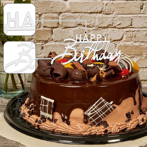6 قطع من أعلى الكعكة الذهبية لعيد الميلاد السعيد مرآة من الأكريليك لتزيين الكيك لعيد الميلاد السعيد لتزيين الكعك وديكور الحفلات in Kuwait