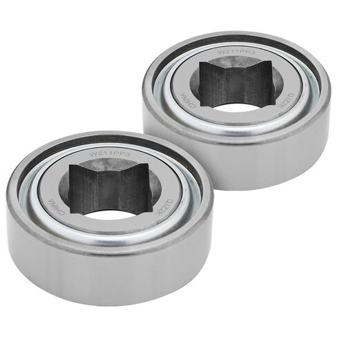 [2-Pack] W211PP3, 7AS11-1-1/2, DC211TT3 - Disc Harrow Agricultural Bearing - Square Bore: 1-1/2 in (38.1 mm) - Outer Diameter: 3.937 in (100 mm) - Width: 1.312 in (33.325 mm) in Saudi Arabia
