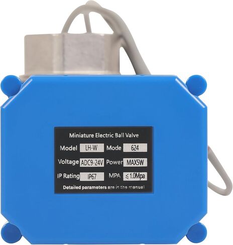 HFS(R) Motorized Ball Valve Stainless Steel 304 Normally Closed 2 Wires Auto Return Setup 9-24V AC/DC- 3/4" NPT with 20mm Full Port in Saudi Arabia