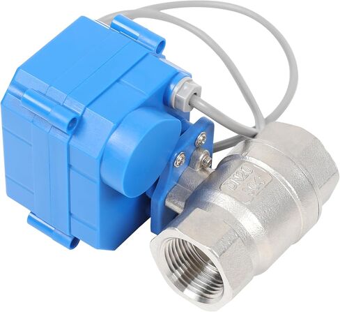 HFS(R) Motorized Ball Valve Stainless Steel 304 Normally Closed 2 Wires Auto Return Setup 9-24V AC/DC- 3/4" NPT with 20mm Full Port in Saudi Arabia
