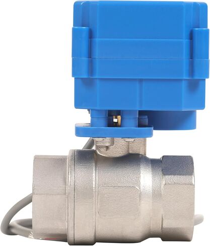 HFS(R) Motorized Ball Valve Stainless Steel 304 Normally Closed 2 Wires Auto Return Setup 9-24V AC/DC- 3/4" NPT with 20mm Full Port in Saudi Arabia