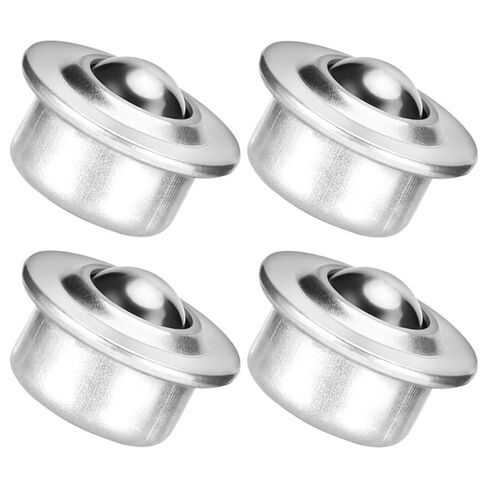 LIFKOME 4pcs 1.8 Inch Carbon Steel Ball Caster Bearings General Purpose Roller Ball Transfer Units for Roller Stand Furniture Casters in Saudi Arabia