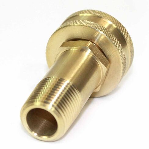 Interstate Pneumatics FGF106 3/4" GHT أنثى x 3/8" تركيب خرطوم NPT ذكر - دوار in Saudi Arabia