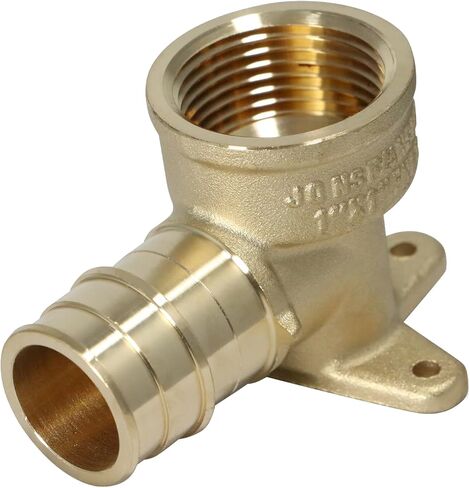 2 Pcs XFITTING 1 Inch Pex A x 1 Inch Female NPT Drop Ear Elbow, F1960 Expansion Drop Ear Elbow, 29-6-8=2XX in Saudi Arabia
