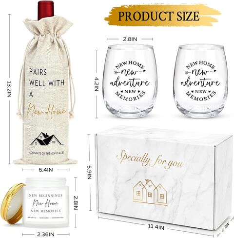 House Warming Gifts New Home Gift Ideas Cool Housewarming Gift Baskets New Apartment Unique Housewarming Blessing Gifts for Women, Men, Couple, First Time Home Buyers, Homeowners, Family in Saudi Arabia