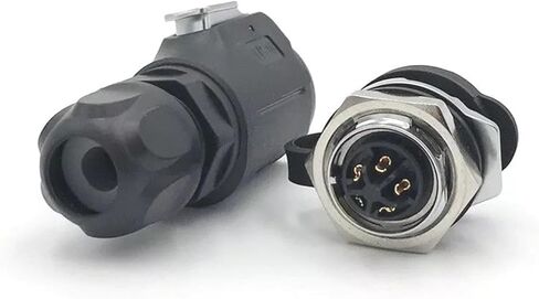 5 دبوس M16 حجم موصل الطاقة الذكور والإناث مقبس مقاوم للماء IP67 in Saudi Arabia