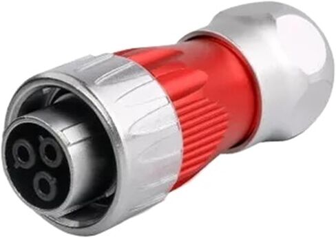 3 pin power circular connector female outdoor IP67 M24 in Saudi Arabia