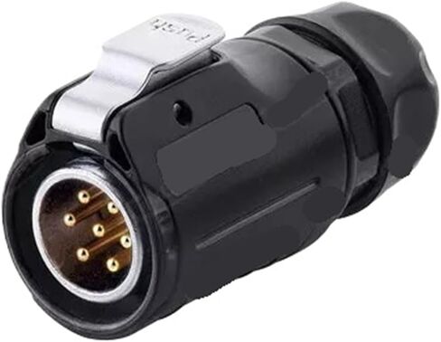 7 pin power signal industrial connector male waterproof IP67 M20 in Saudi Arabia