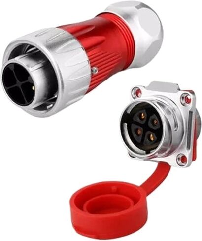 4 pin power connector male and female socket waterproof IP67 in Saudi Arabia