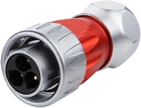 3 pin power circular connector male outdoor IP67 M24 in Saudi Arabia
