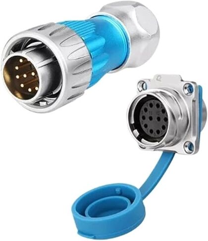 12 pin power connector male and female socket waterproof IP67 heavy duty metal in Saudi Arabia