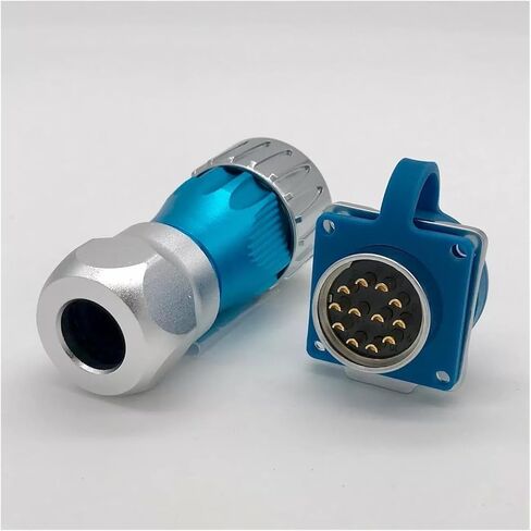 12 pin power connector male and female socket waterproof IP67 heavy duty metal in Saudi Arabia