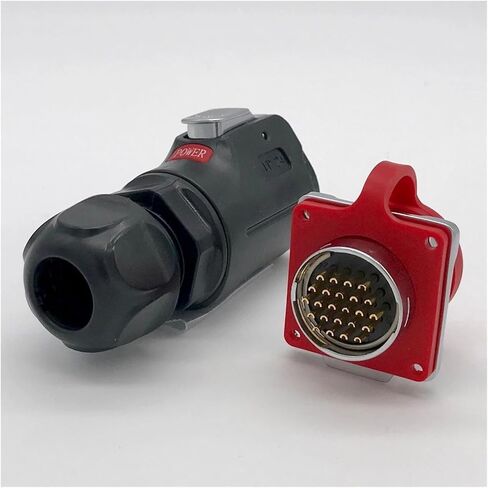 24 pin power connector male and female socket waterproof heavy duty in Saudi Arabia