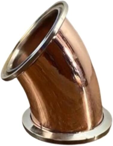 2 "(51 مللي متر) OD64mm 45 درجة أنبوب نحاسي لتقطير التخمير المنزلي مناسب لتخمير المنزل ، ملحقات التقطير in Kuwait