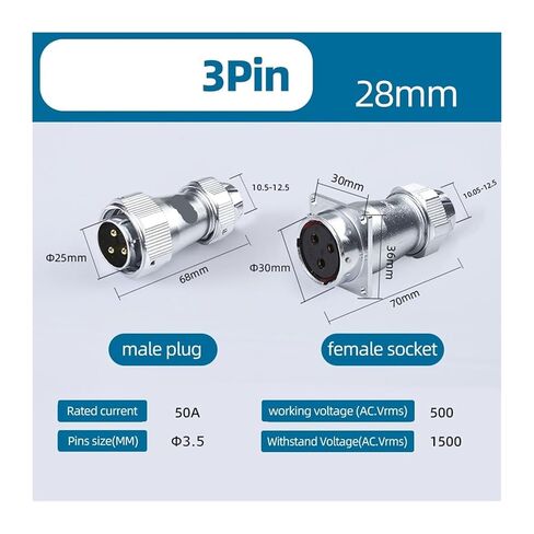 1Set/5Sets WY28 Connector 2-20PIN Sensor(3Pin,5Sets) in Saudi Arabia