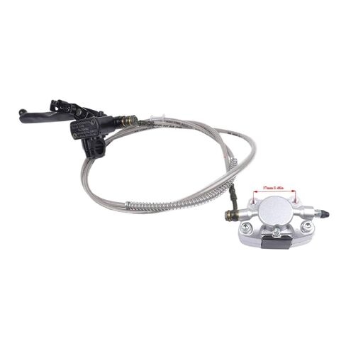 مضخة رافعة الفرامل الهيدروليكية لدراجة نارية عالمية GY6 50cc-250cc على الجانب الأيسر للدراجة النارية ATV رباعية العجلات متوافقة مع المركبات ذات العجلات الأربع in Kuwait