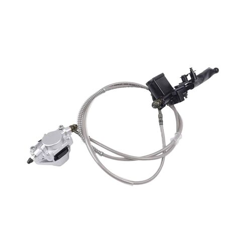 مضخة رافعة الفرامل الهيدروليكية لدراجة نارية عالمية GY6 50cc-250cc على الجانب الأيسر للدراجة النارية ATV رباعية العجلات متوافقة مع المركبات ذات العجلات الأربع in Kuwait