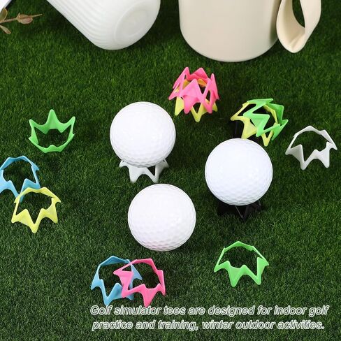 Golf Simulator Tees, Indoor Golf Tees Simulator Practice Training -Fitting for (Winter Turf Range) in Saudi Arabia