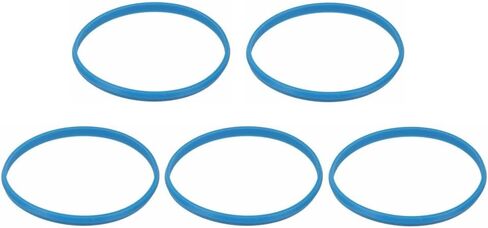 حلقة شريط مطاطي زرقاء بديلة للميكروفون من أجل Shure BLX288 / B58 شبكة ميكروفون محمولة بنظام صوتي لاسلكي، 5 عبوات in Saudi Arabia