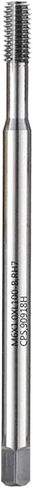 Threaded Taps 1PCS Metric Lengthening Forming Tap For aluminum/With Tin Machine M1.6M1.7M2M3M4M5M6M8M10M12*1.75 100mm Screw Thread Tap(Uncoating,3PCS_M3.5X0.6X100L) in Saudi Arabia