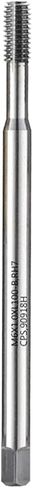 Threaded Taps Lengthening Forming Tap For aluminum/With Tin Machine UNC UNF UNS0-80 6-32 8-32 4-40/10-24 5/16 1/4 3/8 100MM(Nano Coat,3PCS_UNC2-56X100L) in Kuwait