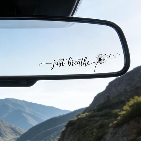 Hello Beautiful Car Stickers - 3 Pcs Funny Bumper Car Decals for Women, Rear View Mirror Accessories Automotive Decals, Affirmation Cars Decorations for Vehicles Window in Saudi Arabia