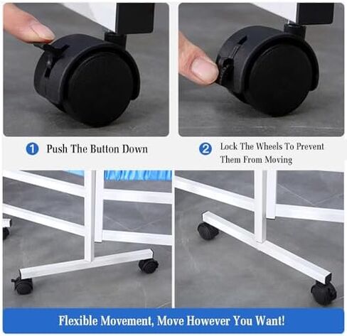 Portable Medical Privacy Screen - Sturdy Waterproof Nylon, Compact & Foldable with Silent Wheels - Ideal for Hospitals, Clinics, Nursing Homes, Patient Privacy Solutions in Saudi Arabia