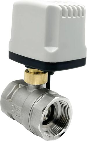 1/2 3/4 1 2 Inch 3S Quick Opening Normally Closed Stainless Steel Motorized Valve 220V 12V 24V 2-Wire Electric Ball Valve 1Pcs(1",12VDC_CR04K) in Saudi Arabia