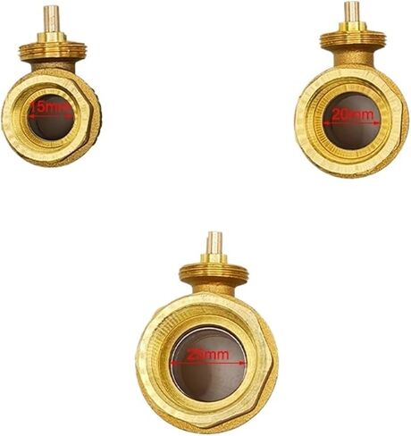 DN15 DN20 DN25 Electric Motorized Thread Brass Full Bore Ball Valve Body 1Pcs(DN25) in Saudi Arabia
