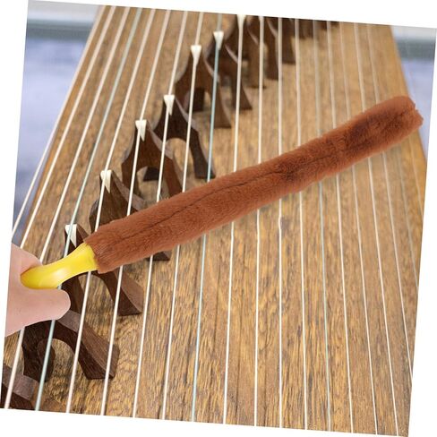 Beavorty Guzheng Cleaning Brush Hook – Portable Instrument Cleaning Brush for Guzheng and Dulcimer – Handheld Dust Removal Tool for Music Instrument Care in Saudi Arabia