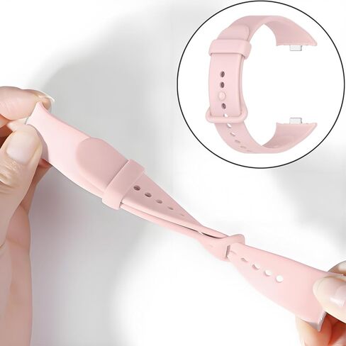 Bands for Xiaomi Smart Band 9 Pro/ 8 Pro Straps for Women Men, 3 Pack Soft Silicone Strap Replacement Wristbands Compatible with Xiaomi Smart Band 8Pro/9Pro in Saudi Arabia
