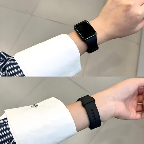 Bands for Xiaomi Smart Band 9 Pro/ 8 Pro Straps for Women Men, 3 Pack Soft Silicone Strap Replacement Wristbands Compatible with Xiaomi Smart Band 8Pro/9Pro in Saudi Arabia