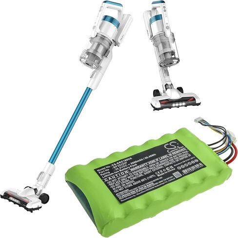 كاميرون سينو بطارية بديلة ليثيوم أيون 2000 مللي أمبير في الساعة لـ Eureka NEC180 RapidClean Pro، BP25220F، Grundig High Performance Cyclone، VCP 3930، BP25220F in Kuwait