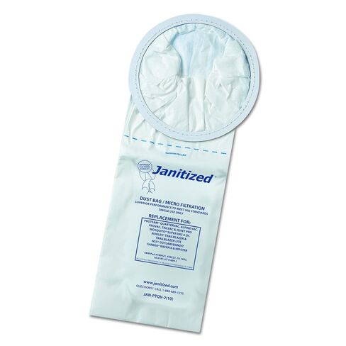 Janitized Paper Premium Replacement Commercial Vacuum bag, Cases, 100 in Saudi Arabia