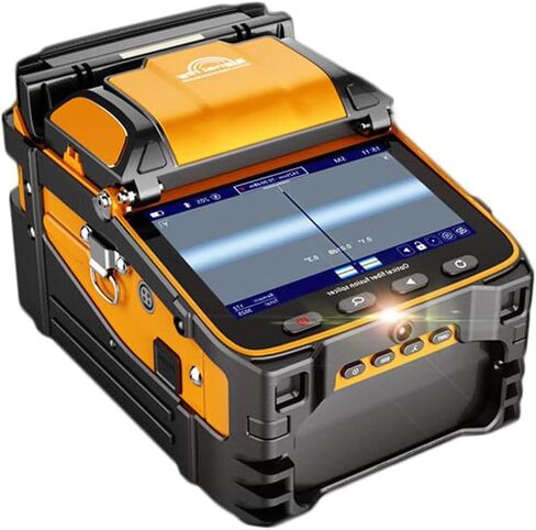 AI-9 6 Motors Fiber Optic Fusion Splicer 3 in 1 Fiber Support Bulit in Optical Power Meter and VFL in Saudi Arabia