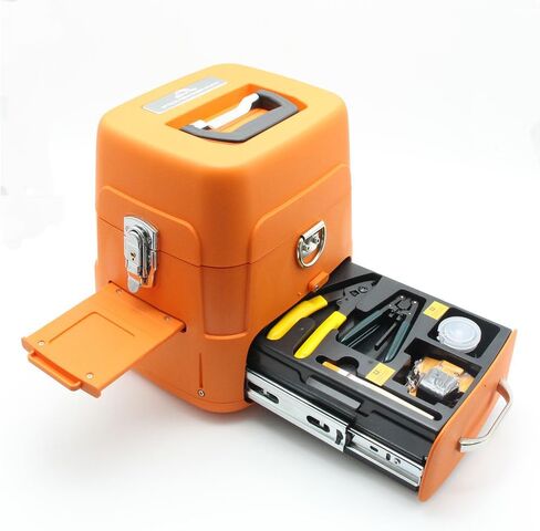 AI-9 6 Motors Fiber Optic Fusion Splicer 3 in 1 Fiber Support Bulit in Optical Power Meter and VFL in Saudi Arabia