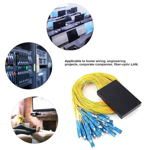 جهاز تقسيم الألياف الضوئية أحادي الوضع، وحدة تقسيم PLC 1x32 مع واجهة SC UPC للأسلاك المنزلية والمشاريع الهندسية in Saudi Arabia